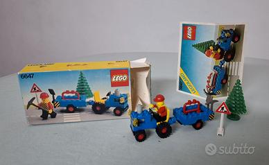 Operaio stradale Legoland set 6647 completo