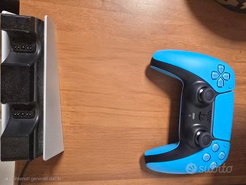 Controller Ps5 + Base ricarica Sony.