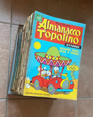 27 almanacchi di Topolino 1962/1968 da lettura