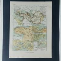 Tavola  VIII "Atlante del Mondo Antico" 1909