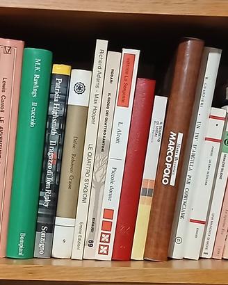 Blocco 45 libri vari o piccoli lotti