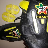 scarpe ciclismo OLMO n r 40 con pedali  shimano