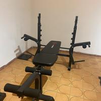 Panca multifunzione palestra