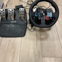 volante logitech g29 + due videogiochi