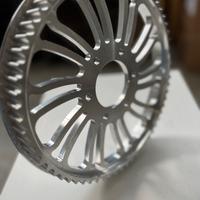 buell puleggia posteriore silver ergal cnc