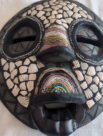 Maschera Africana "Lunare" in Legno