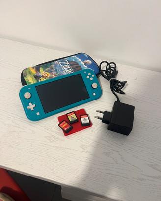 NINTENDO SWITCH LITE TURCHESE