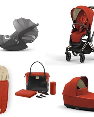 Trio Cybex Priam 4 + ovetto Cloud T i-Size Plus