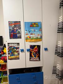 Armadio cameretta bambino