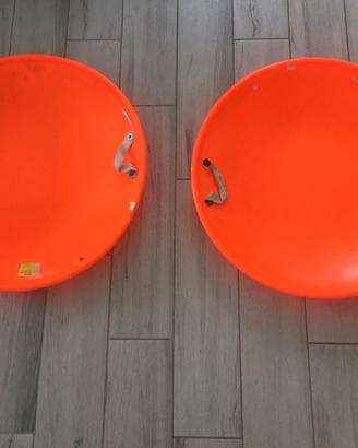 Slitte piattino con maniglie integrate