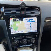 Autoradio android car play per golf 7