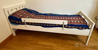 Letto bambino bianco Knitter 70X160