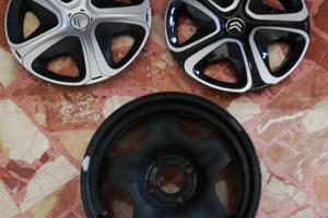 Cerchi ferro c3 2016 da 16 e coppe ruote