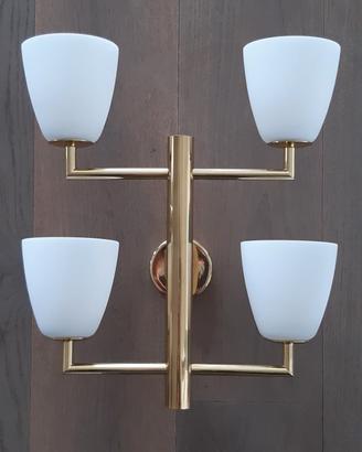 Fontana Arte lampada da parete 006/4 oro