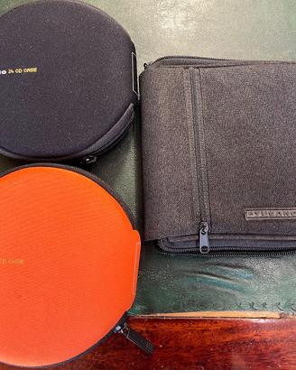 porta CD Tucano in tela  due da 24 + uno da 16