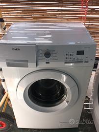 lavatrice garantita AEG +++  revisionata slim55