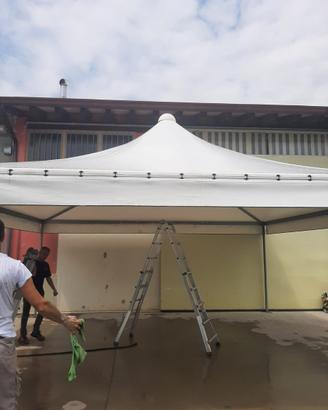 GAZEBO MAXI 6X6 STRUTTURA ALLUMINIO