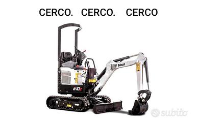 Miniescavatore bobcat e10 2015