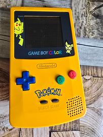 Game boy color+pokemon rosso