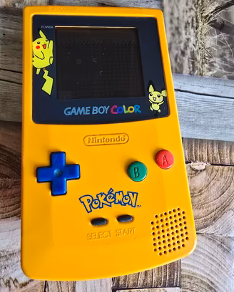 Game boy color+pokemon rosso