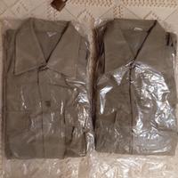 2 camicie esercito vintage 90