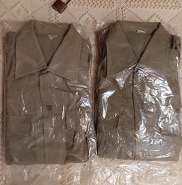 2 camicie esercito vintage 90