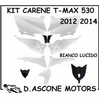 KIT CARENE YAMAHA TMAX 530 BIANCHE 11 PEZZI DAL 20