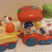 Trenino chicco con luci e suoni