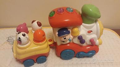 Trenino chicco con luci e suoni
