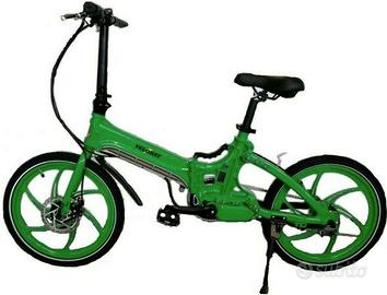 Bicicletta elettrica pedalata assistita pieghevole