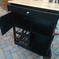 carrello da cucina e mobiletto