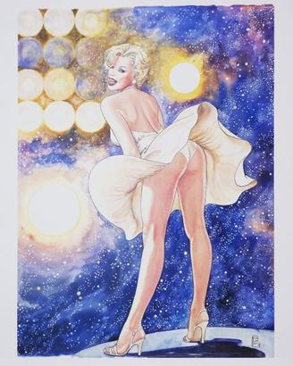 Omaggio a Marilyn Monroe di Milo Manara