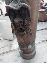 statua in bambù, per accendere ingenso all'interno