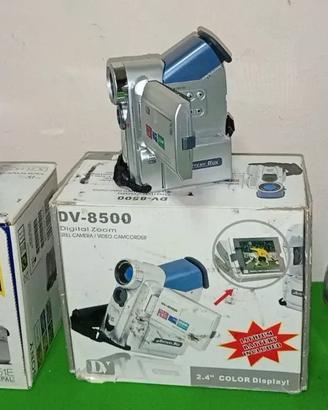 LOTTO VIDEOCAMERA FOTOCAMERA DA RIVEDERE