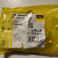 Viega Profipress G - Set 5 Curve 45° Rame per Gas