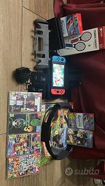 Nintendo Switch V1 + 6 giochi + kit completo