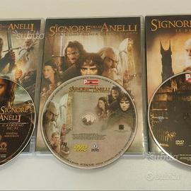 Dvd il signore degli anelli 1 2 3 trilogia