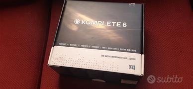 Komplete 6 native instruments in scatola