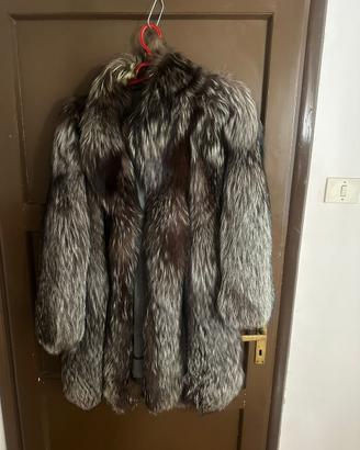 Pelliccia volpe argentata