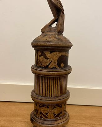 Vaso scultura bambù Indonesia Bali Lombok