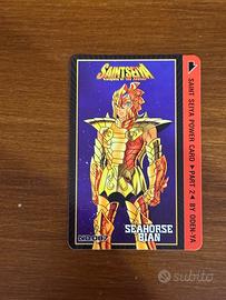 carta cavalieri dello zodiaco Saint seya seahorse