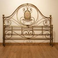 letto matrimoniale in ferro battuto 