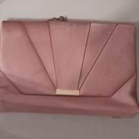 Borsa rosa elegante per cerimonia o serata
