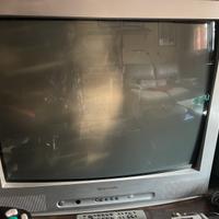 TV Panasonic CRT 28” RGB Scart Retrogaming Vintage