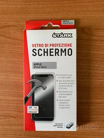 Protezione in vetro per schermo iphone XR/11