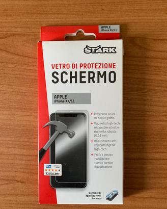 Protezione in vetro per schermo iphone XR/11