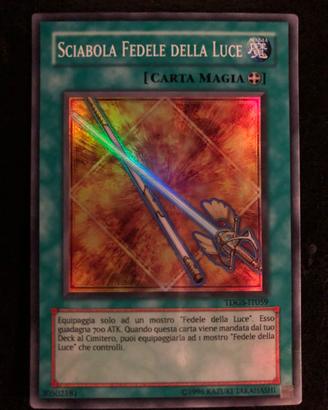 Yugioh sciabola fedele della luce tdgs it059 super