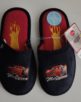 Ciabatte Disney Cars Saetta, nero, n. 34