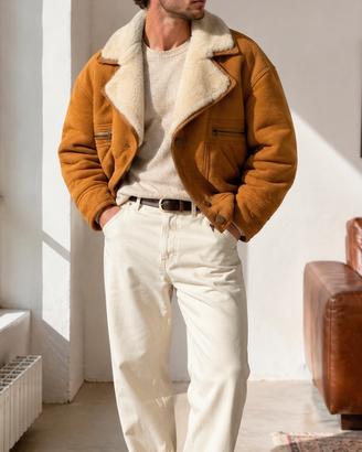 Giacca Shearling Vintage Montone VINCI – Anni ’70