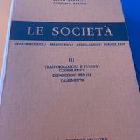 Libro le società di Giuseppe Alessi